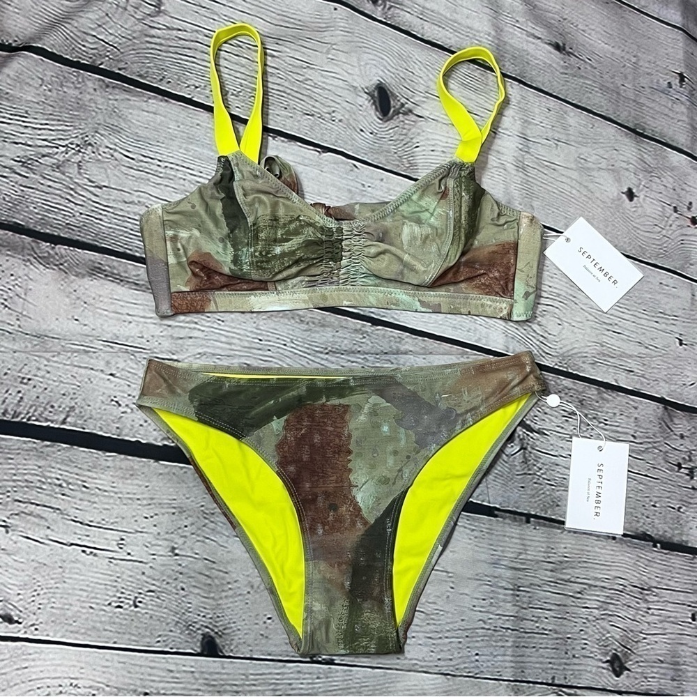 ✨NWT! Naya Bikini in Sea Camo by SEPTEMBER.